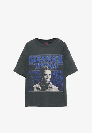 STRANGER THINGS - Majica kratkih rukava s printom - black