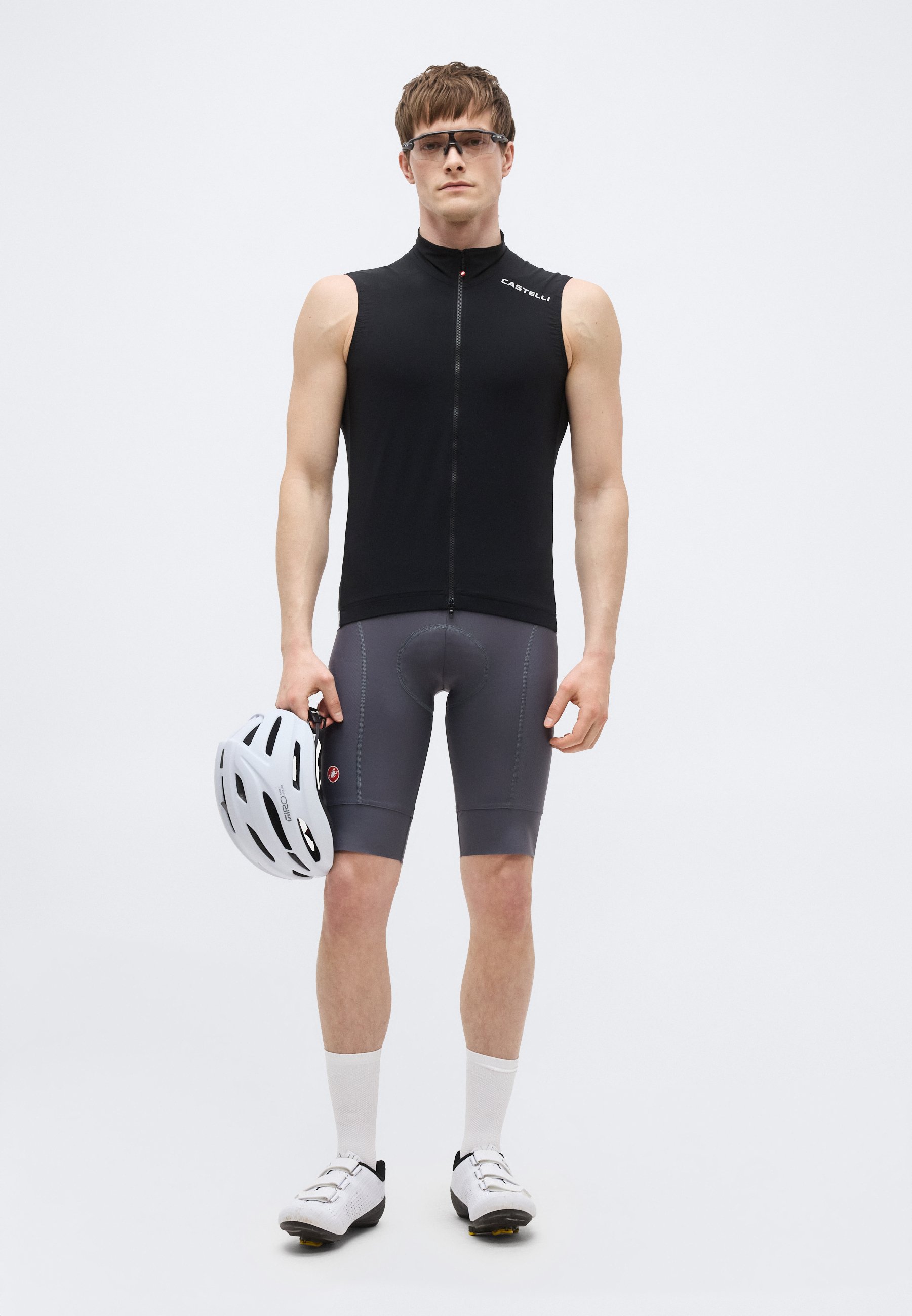 Castelli COMPETIZIONE 2 - Bib shorts - smoky gray/dark grey