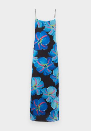 Stieglitz SOPHIA SPAGHETTI STRAP DRESS - Maxikjole - blue