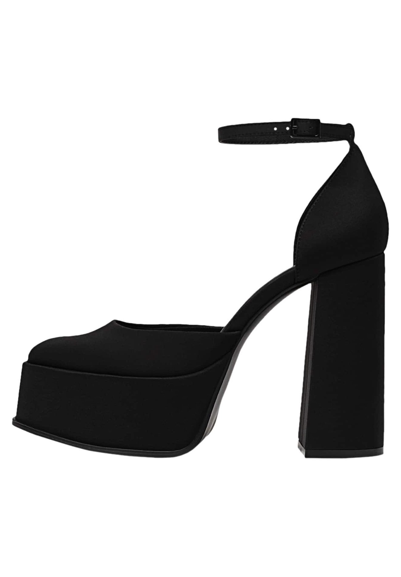 Stradivarius MIT PLATEAU - Hoge hakken - black/zwart - Zalando.be