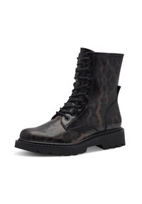 Tamaris Bottines à lacets - leopard