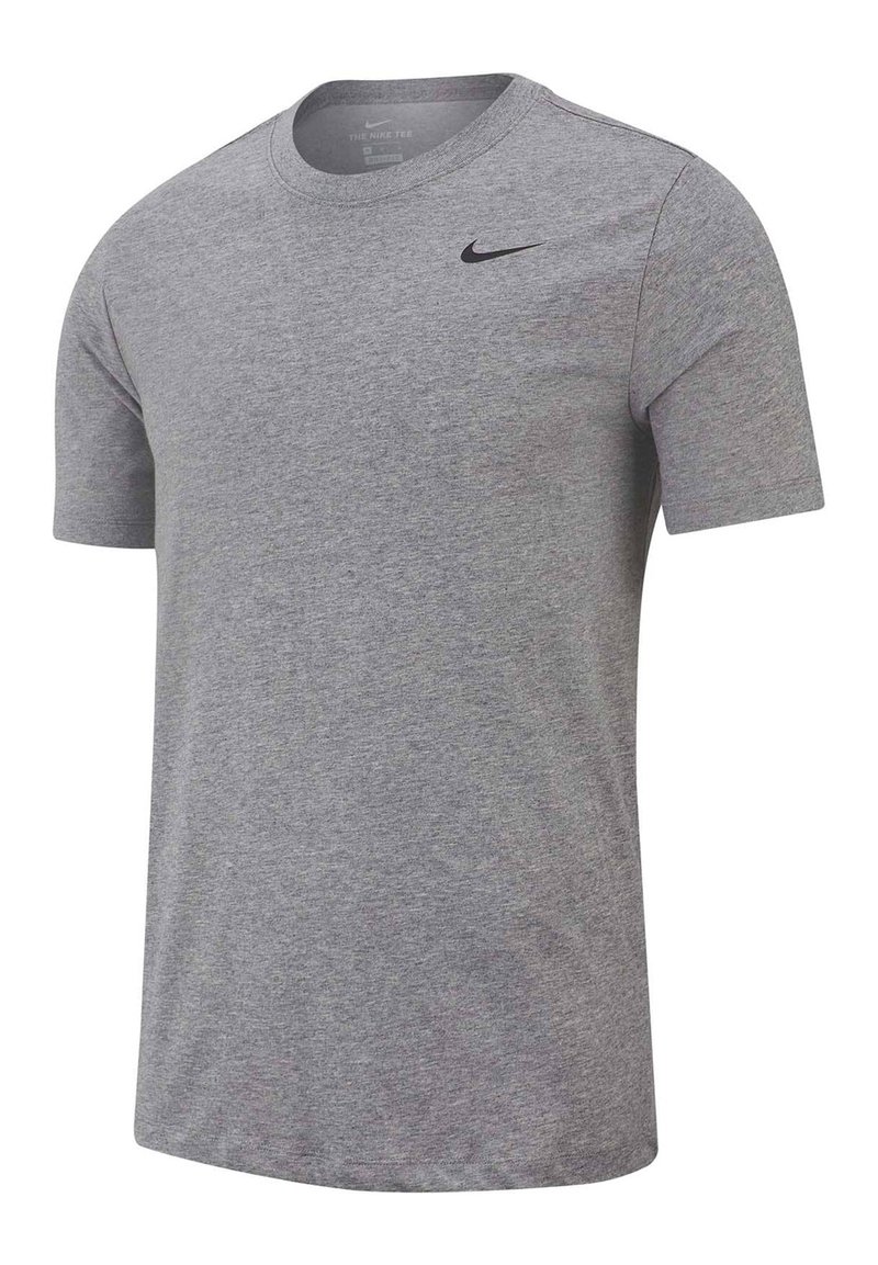 Nike Performance TEE CREW SOLID - Spordi T-särk - heather black