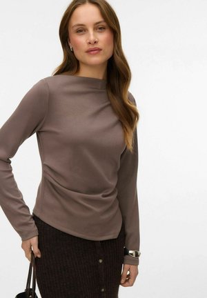 Bluse - dark brown gunmetal