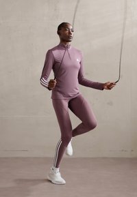 adidas Performance Långärmad tröja - shadow fig/white