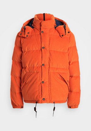 Polo Ralph Lauren THE WAINWRIGHT CORDUROY DOWN JACKET - Dunjakker - college orange