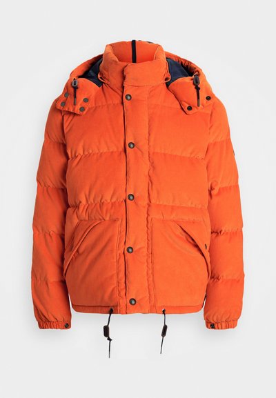 Polo Ralph Lauren THE WAINWRIGHT CORDUROY DOWN JACKET - Down jacket - college orange