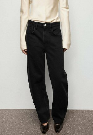 Vaqueros mom - black denim