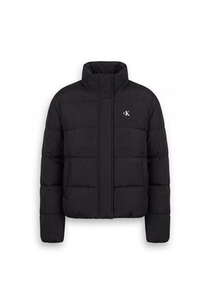 Calvin Klein Jeans, MATTE SHORT PUFFER - Χειμωνιάτικο μπουφάν - black