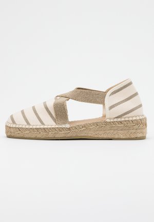 Espadrilles - marinera crudo/tosta