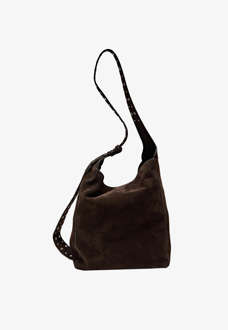 Massimo Dutti Handbag - dark brown