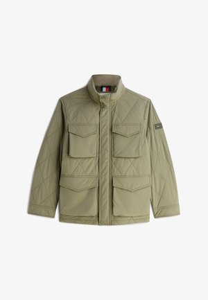 Tommy Hilfiger, TOMMY HILFIGER PACKABLE QUILTED FIELD JACKET - Jas - ghost fern