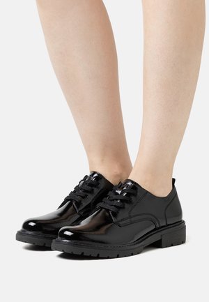 Jana, Chaussures à lacets - black