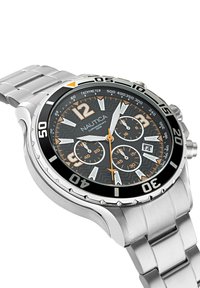 Nautica NST - Cronografo - silver coloured and black