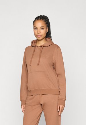 ONPJONI LIFE HOOD LOOSE BRUSH - Sweat à capuche - pecan pie