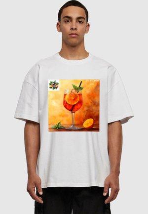 DOLCE VITA APEROL SPRITZ - Print T-shirt - white