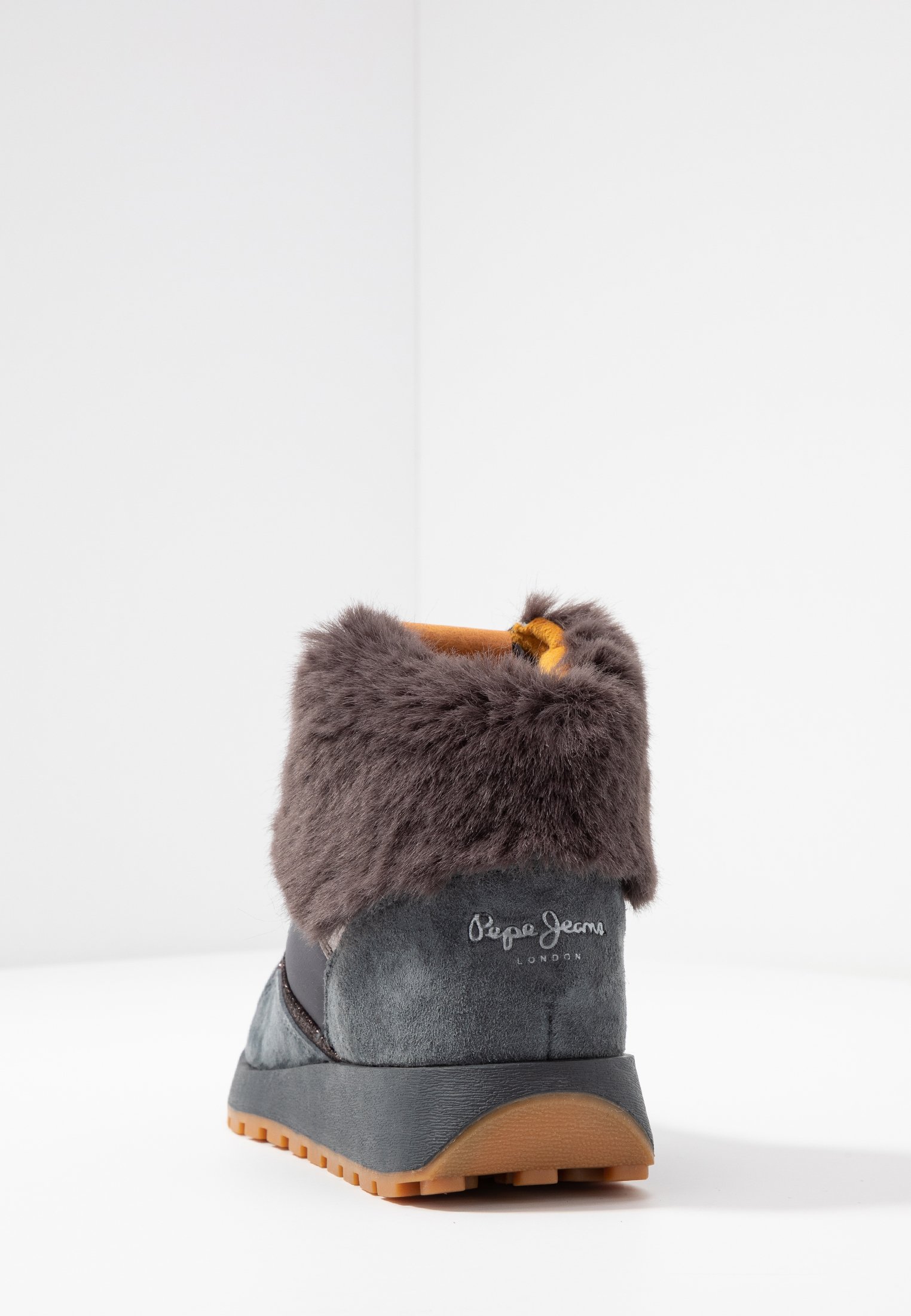 Pepe Jeans DEAN WARM Høye joggesko gris Zalando.no Pepe Jeans DEAN WARM Høye joggesko gris Zalando.no