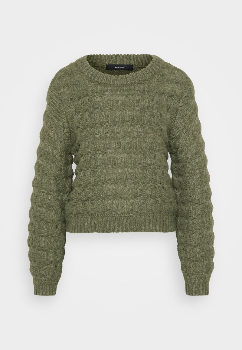 Vero Moda Petite Trui donkergroen Vero Moda Petite Trui donkergroen