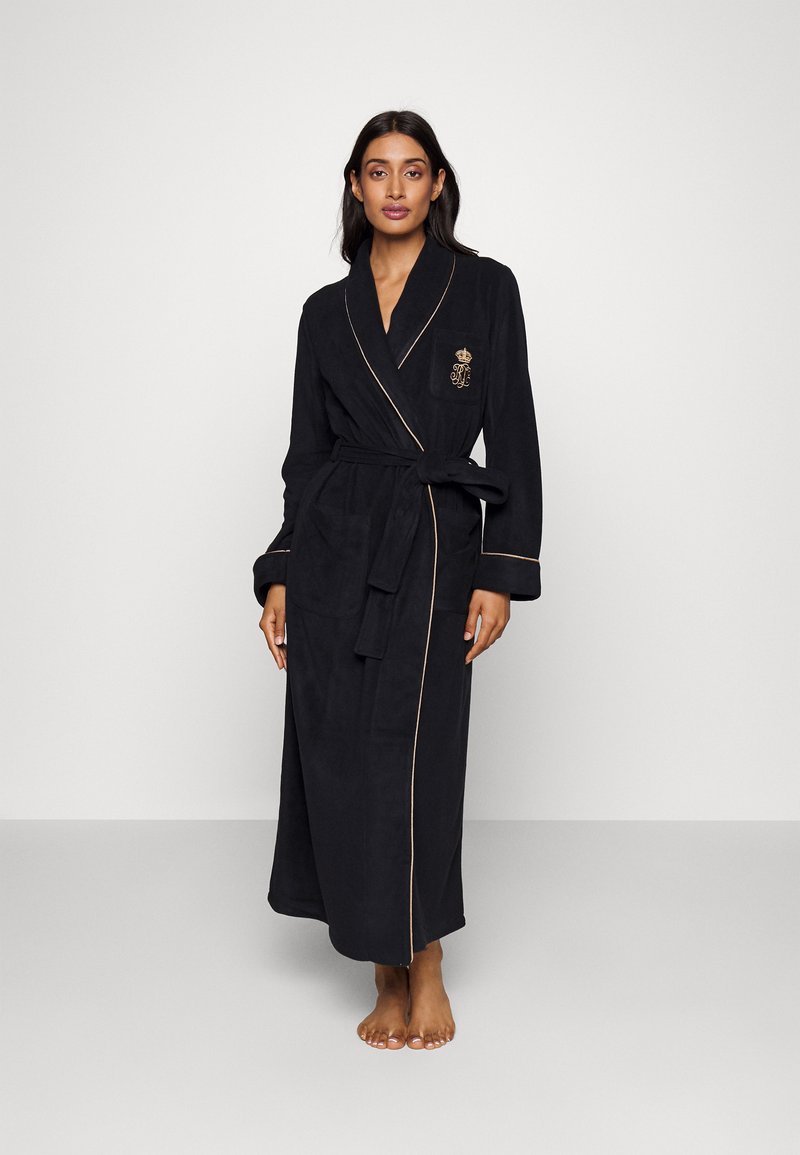 Lauren Ralph Lauren ROBE Dressing gown black Zalando.de
