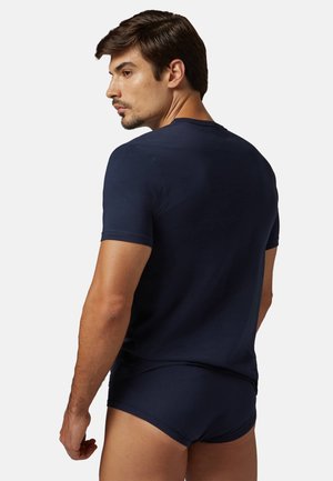 Boggi Milano STRETCH - Unterhemd/-shirt - navy blue