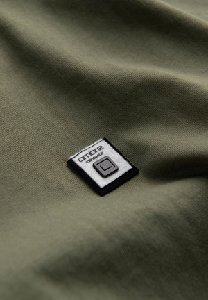 Ombre WITH CONTRASTING - T-shirt basic - olive green