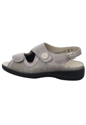 LIA - Wedge sandals - efeso crash flex marmo