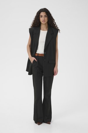 PAULA - Vestă - black