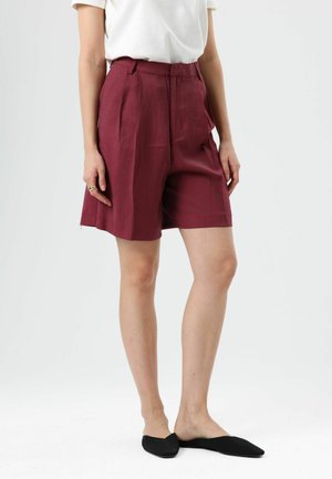 LOOK - Shorts - burgundy