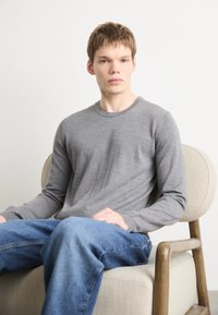 HUGO SAN CEDRIC - Pullover - medium grey