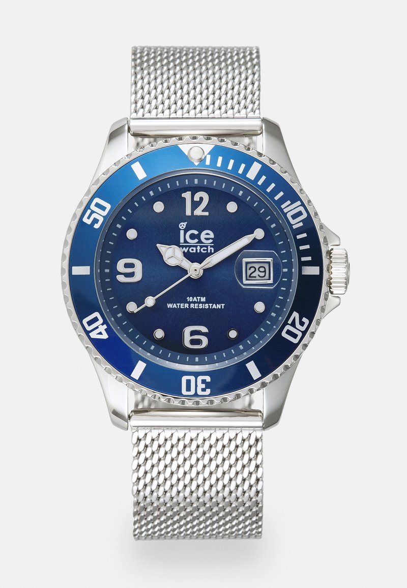 Ice-Watch ICE Aqua Marine Orologio Blu da Uomo con Cinturino in Silicone, Chrono, 001459 (Medium Ice-Watch ICE Aqua Marine Orologio Blu da Uomo con Cinturino in Silicone, Chrono, 001459 (Medium