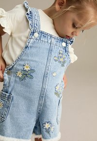 Next Nyomott mintás póló - denim