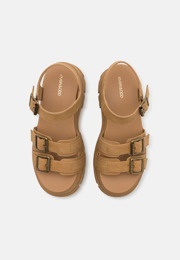 Platform sandals - beige all over4