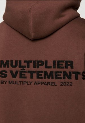 Hoodie - dark brown