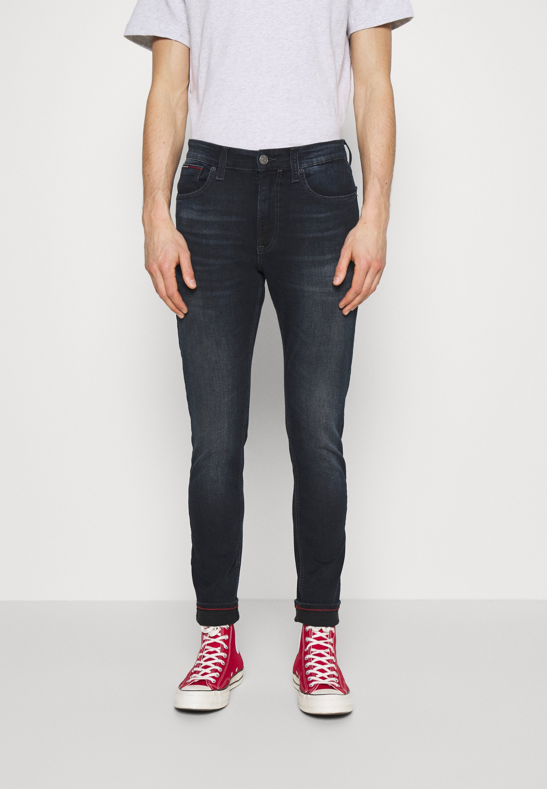 Tommy Jeans SIMON SKINNY - Jeans Skinny Fit - dutton blue/black denim -  Zalando.ie