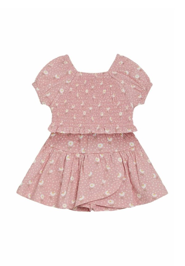 REGULAR FIT - SMOCKED SET  - A-Linien-Rock