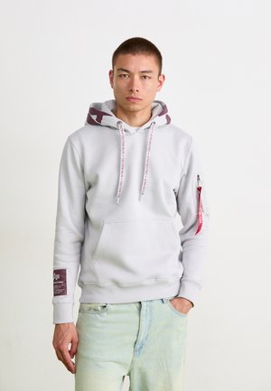 ALPHA UNISEX - Sweat à capuche - pastel grey