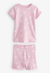 Next 3 PACK SET REGULAR FIT - Pidžaamakomplekt - pink white hearts