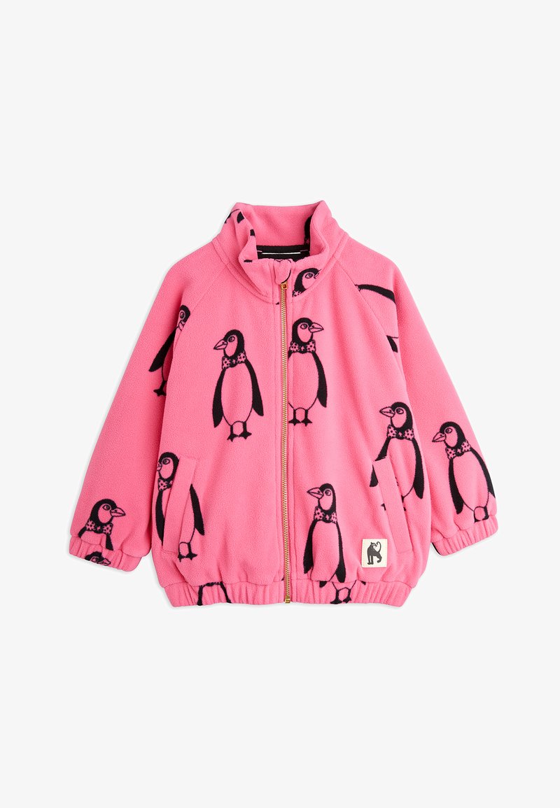 Mini Rodini PENGUIN UNISEX - Forro polar - pink