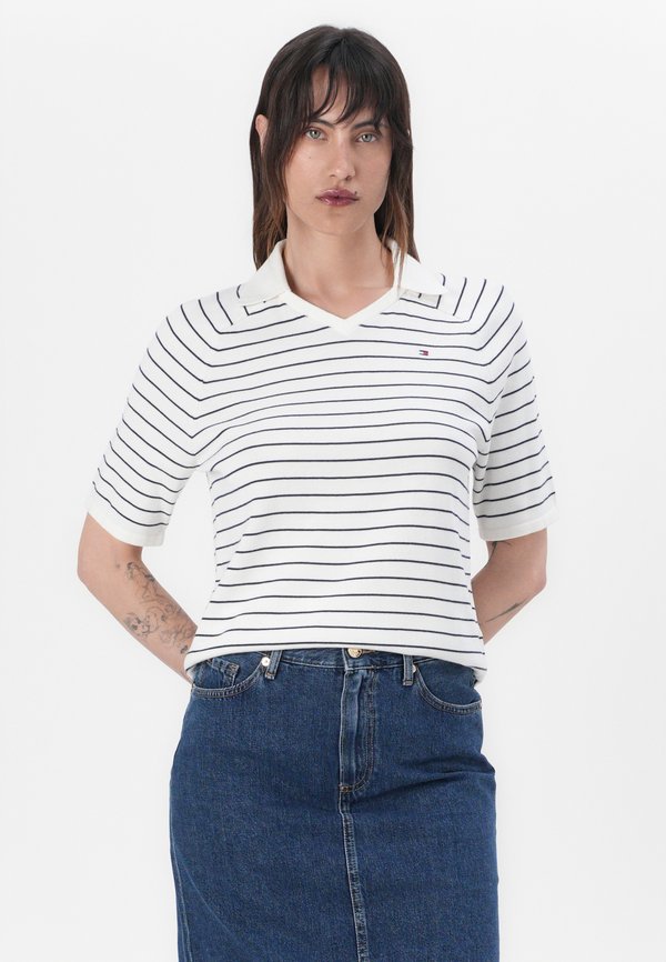 STRAIGHT KNEE SKIRT - Denim skirt4