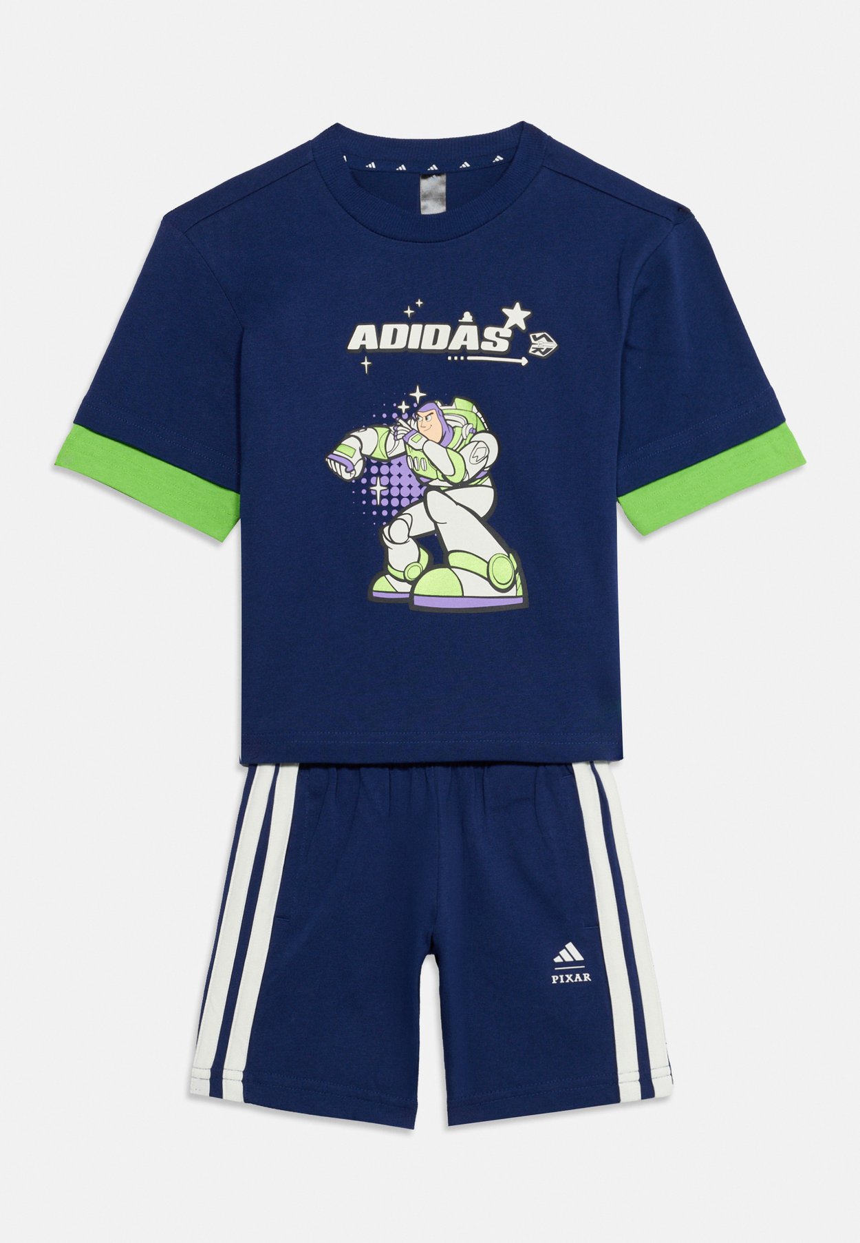 adidas LITTLE KID DISNEY TOY STORY UNISEX SET - Sports shorts - dark blue/off-white
