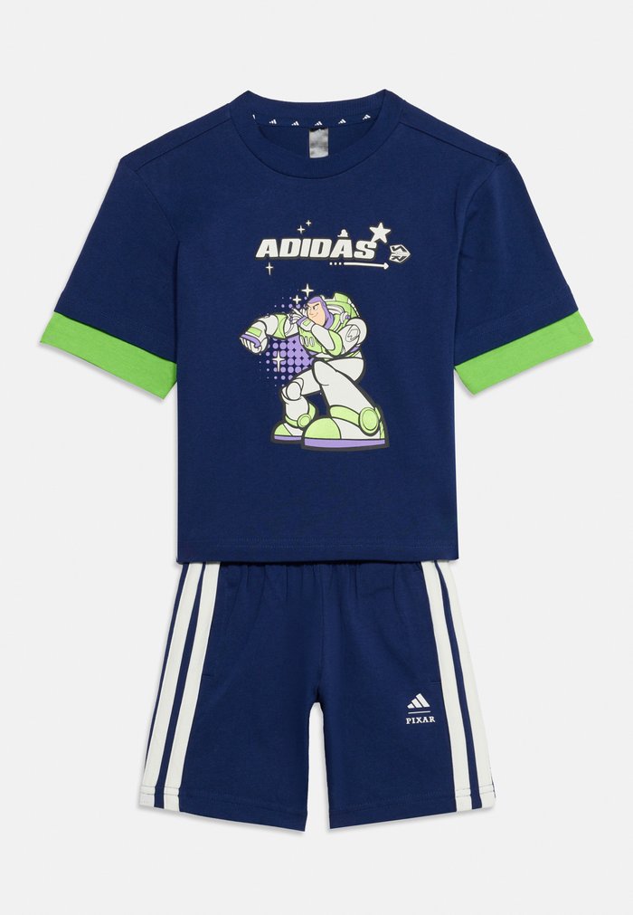 adidas LITTLE KID DISNEY TOY STORY UNISEX SET - Sports shorts - dark blue/off-white