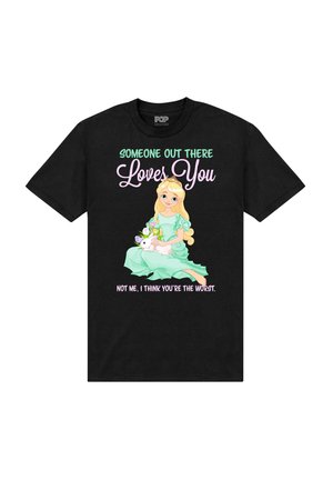 Henry Tiger POP CREATURE SOMEONE - T-shirts print - black