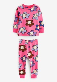 Next 3 PACK LONG SLEEVE PRINTED  - Pyžamová sada - blue brown fun character