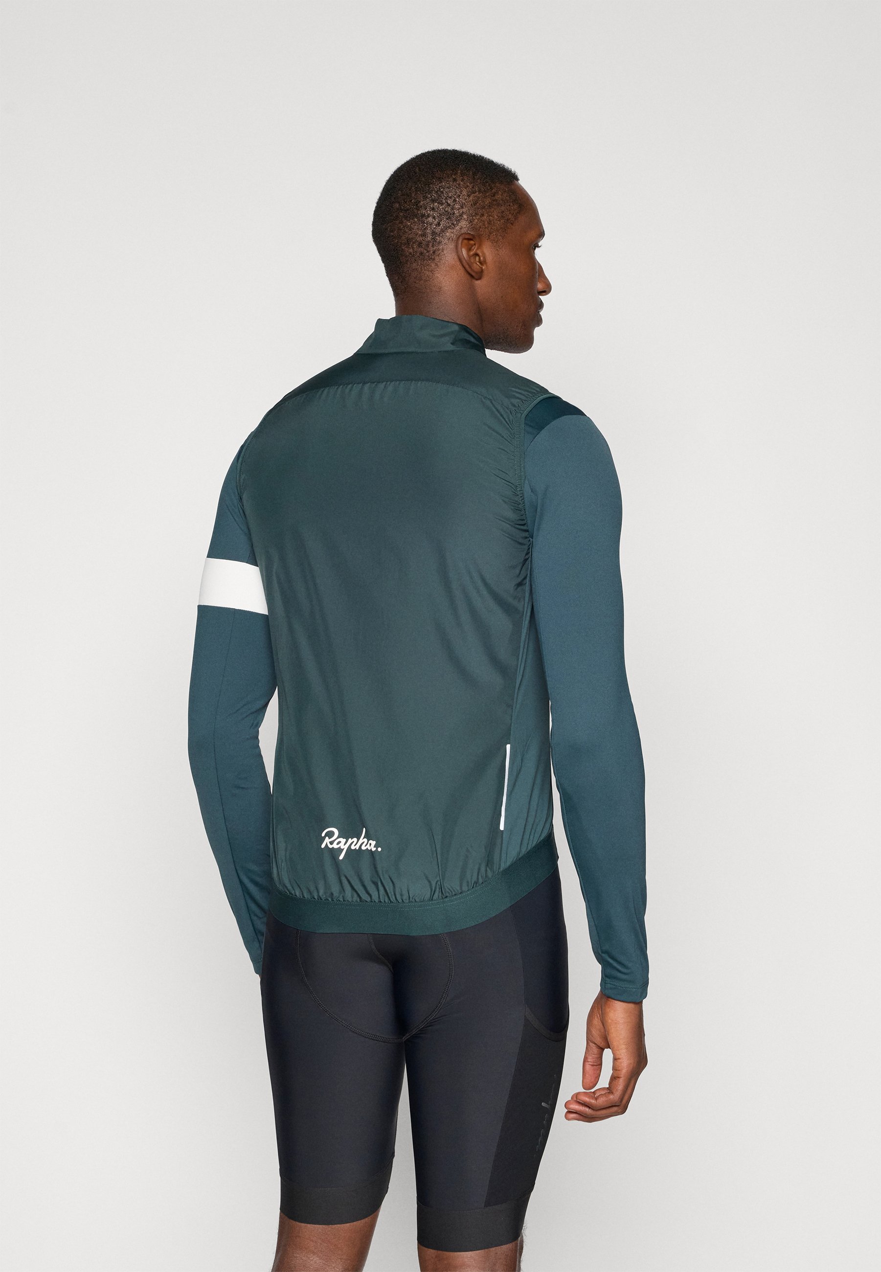 Rapha MENS CORE GILET - Waistcoat - forest green/white/dark green