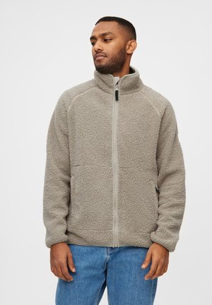 KUSCHELBY - Fleece jacket - cobblestone