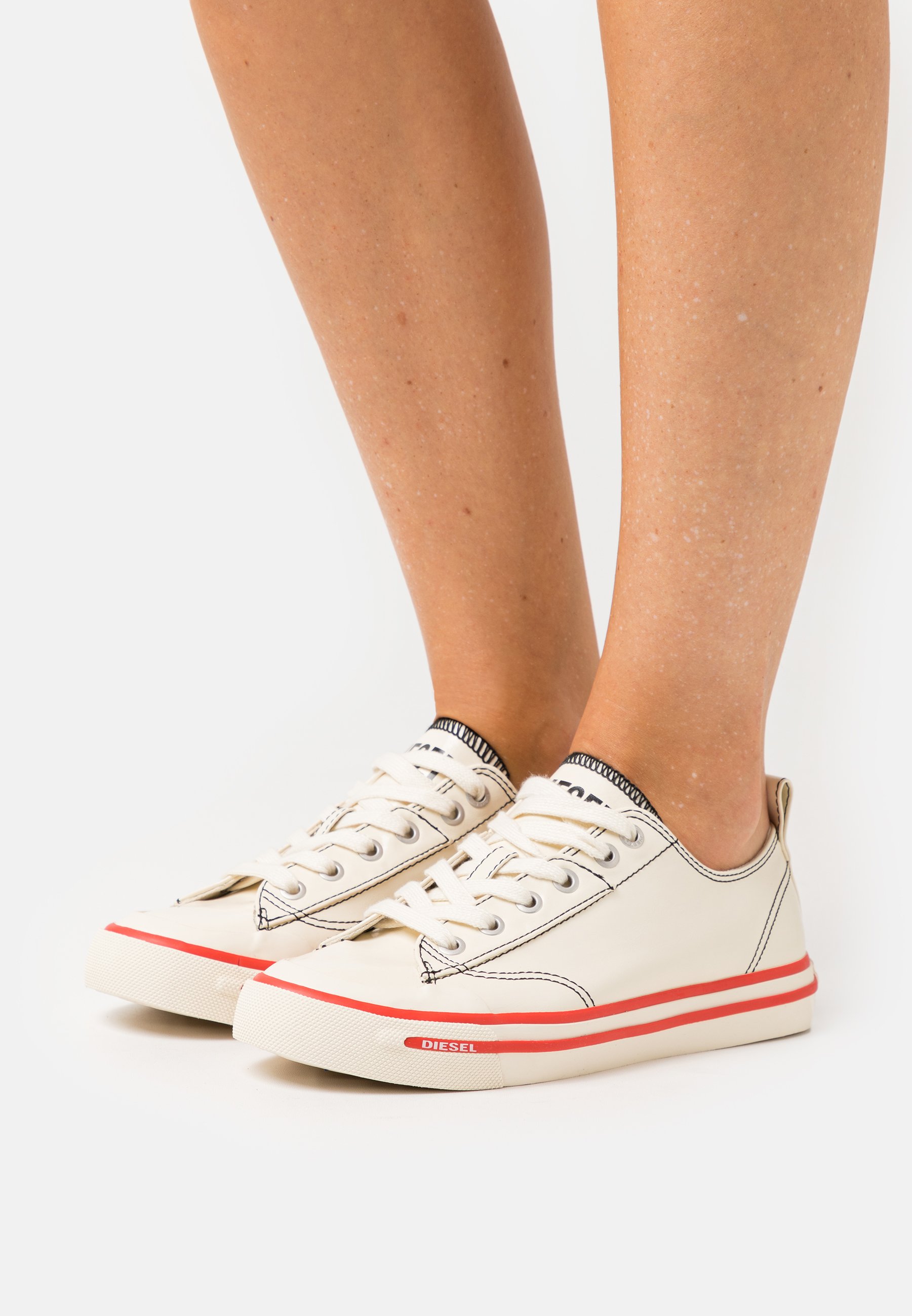 Diesel S-ATHOS LOW W - Trainers - white - Zalando