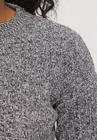 Topshop Stickad tröja - black