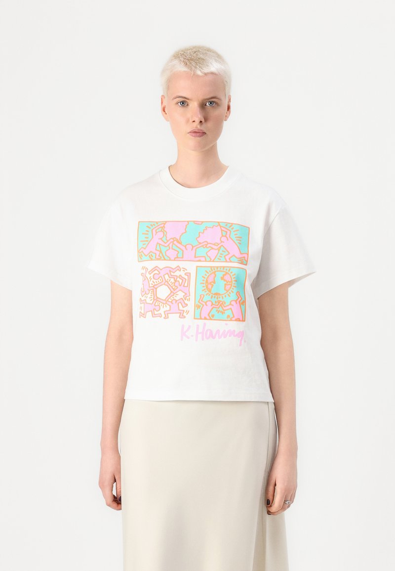 GAP ART TEE - T-shirts med print - new off white
