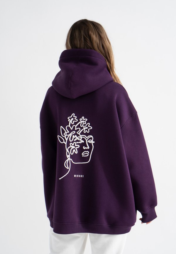 Kapuzenpullover - dark purple