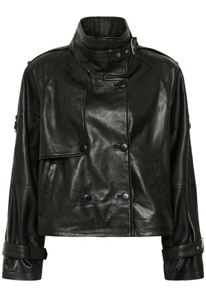 Gestuz, AVIC - Veste en cuir - black