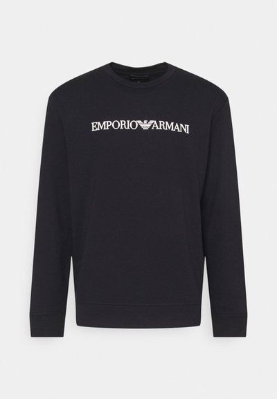 Emporio Armani FELPA - Camisola - blu fantasia